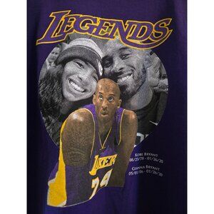 RIP Kobe Bryant & Gianna Bryant Tribute Tee  Men's 2XL